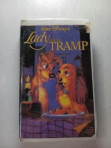 Lady And The Tramp Black Diamond Edition Vhs Vcr Tape - Picture 1 of 6