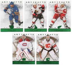 2012-13 Artifacts Emerald /99 - Pick Any