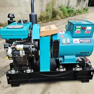 Household Copper-Aluminum Single-Cylinder Three-Phase Direct-Connected Generator - Picture 1 of 6