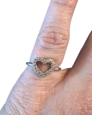 Genuine Authentic Pandora Heart Ring Be My Valentine 190861CZ-56 Sz 6 - Image 1 of 4