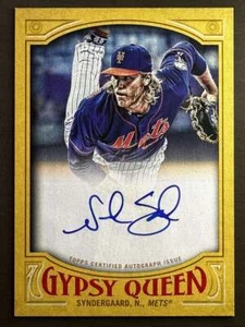 2016 Topps Gypsy Queen Zoah Syndergaard #GQA-NS AUTO Gold 50/50 Mets - Picture 1 of 2