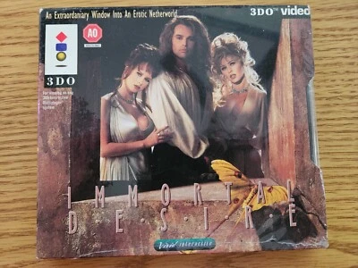 NEW SEALED Immortal Desire Netherworld Vivid Interactive 3DO AO Game 1994 - Image 1 of 4