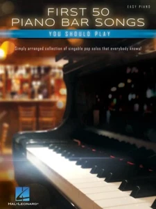 FIRST 50 PIANO BAR SONGS YOU SHOULD PLAY EASY PIANO - Picture 1 of 1