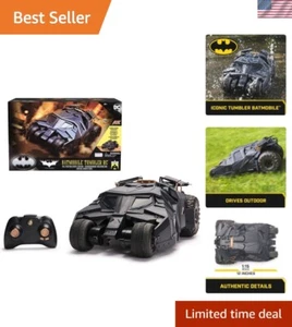 Official Batman 85th Anniversary Batmobile Tumbler RC - 1:15 Scale Collectible - Picture 1 of 11