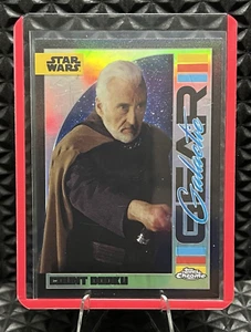 COUNT DOOKU 2024 Topps Chrome Star Wars GALACTIC GEAR #GG-16 - Bild 1 von 2
