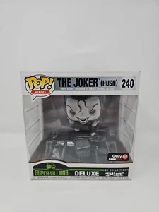 Funko Pop! The Joker (Hush) #240 Black & White Game Stop Exclusive Jim Lee - Picture 1 of 6