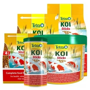 Tetra Pond Koi Sticks Floating Staple Fish Food - All Koi Carp 1L 4L 7L 10L 15L - Picture 1 of 14