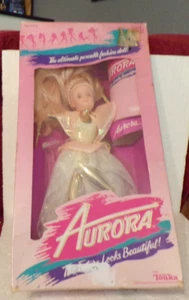 LOOK 1987 TONKA 6700 AURORA THE ULTIMATE POSEABLE FASHION DOLL NIB - Picture 1 of 8