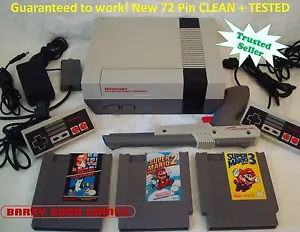 Nintendo NES Konsolenpaket NEU PINS Spiel Set Super Mario 1 2 3 ALLES ORIGINAL! - Bild 1 von 12