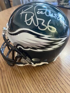 Brian Westbrook Mini Helmet - Picture 1 of 2