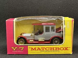 Lesney Matchbox Models of Yesteryear "Y7 1912 Rolls Royce" with Original Box - Picture 1 of 8