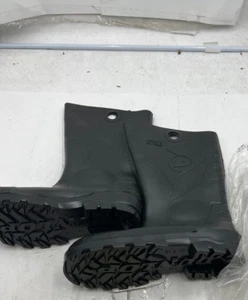 Pair of Dunlop Rubber Boot Defined Heel/OilResistant Sole/Steel Toe,Flex PVC S10 - Picture 1 of 5