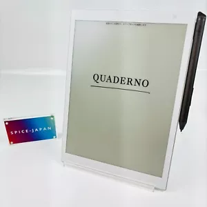 Fujitsu FMV-DPP04 Quaderno Digital Paper Tablet White A5 size 10.3 inch JP Used - Picture 1 of 10