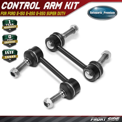 2x Barra estabilizadora delantera izquierda y derecha para Ford E-150 E-250 08-14 E-350 Super Duty Foto 1 de 4