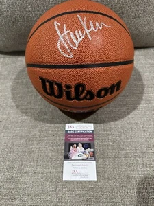 STEVE KERR GOLDEN STATE WARRIORS FIRMATO WILSON NBA BASKET JSA COA AUTO CHAMP - Foto 1 di 5