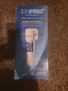 Icepure Under Sink Water Filter System Model WFS5300A Fits 1/2" & 3/8" Line - Picture 1 of 4