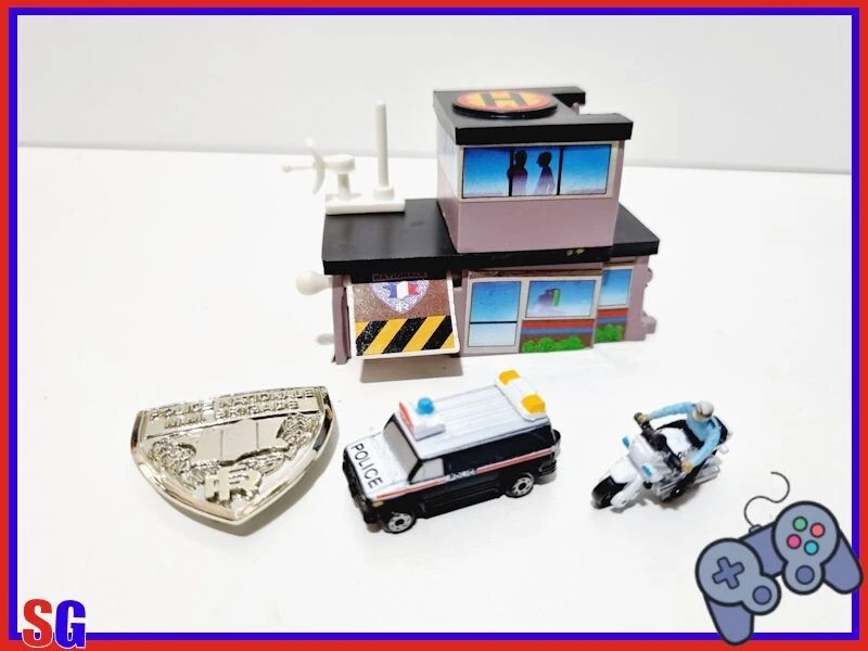 SET 001  LOTTO MICRO MACHINES POLICE COME DA FOTO NO BOX USATO SICURO - Immagine 1 di 3