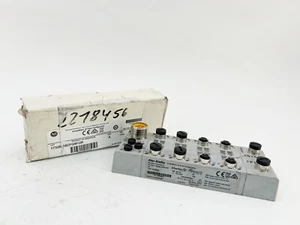 New Allen Bradley 1732E-16CFGM12R I/O Module 16 Point 24VDC Ethernet M12 - Picture 1 of 7