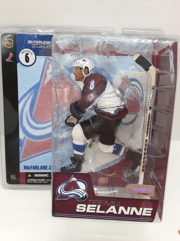 Colorado Avalanche NHL Teemu Selanne McFarlane Series 6 Winnipeg Jets Variant Cover