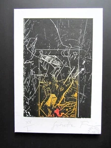 Originale GIOSETTA FIORONI acquaforte a colori dimensioni 23,5 x 16,5 cm - Imagen 1 de 3