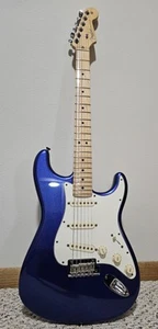 2013 Fender American Standard Stratocaster Maple Candy Blue Custom Shop Fat 50's - Picture 1 of 17