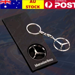 Metal Car Home Keychain Key Chain Ring Gift for Mercedes-Benz AMG Sport Edition - Picture 1 of 9