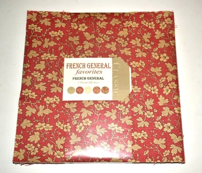 FRENCH GENERAL Favorites Moda Layer Cake 10" Squares Sew Quilt Craft  NEW - Image 1 of 2