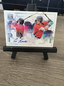Colton Ledbetter 2025 Panini Impecable Lienzo Creaciones Automático/25 Rayos - Imagen 1 de 2