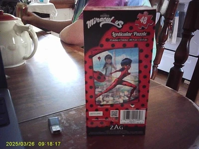 Miraculous ladybug and cat noir 48 piece puzzle - Image 1 of 4