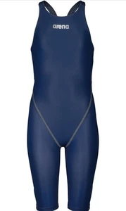 Traje de baño Arena Powerskin St Next espalda abierta Jr carrera carreras nuevo con etiquetas - Imagen 1 de 11