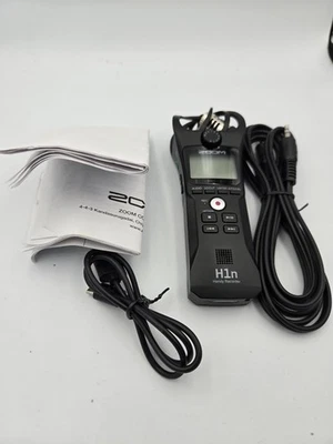 ZOOM H1N ПОРТАТИВНЫЙ РЕКОРДЕР БОРТОВЫЕ СТЕРЕОМИКРОФОНЫ, USB, AUX КАБЕЛИ V/G/C - Изображение 1 из 4