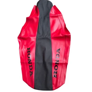 Funda Asiento Honda XR400R XR 400 XR 400R Diseño 02-04 Rojo y Negro - Imagen 1 de 4