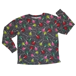 Nuovo Pigiama Victoria's Secret Luci di Natale Top Donna Piccolo Morbido Salopette - Foto 1 di 11