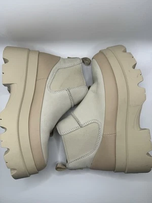 Б/у UGG BRISBANE CHELSEA морской соли ботинки - женский размер 7 - Изображение 1 из 4