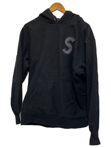 Felpa Supreme con cappuccio XL cotone nero usata
