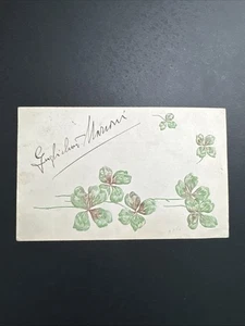 Guglielmo Marconi italienischer Erfinder & Ingenieur ''Radio'' signierte Postkarte - Bild 1 von 2