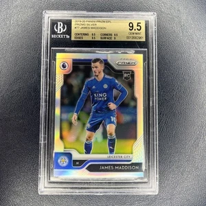 2019-20 Panini Prizm Premier League Silver Prizm James Maddison #77 Rookie RC - Foto 1 di 2