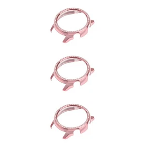  3 Pieces Watches Accessories Watch Accessories Smartwatch Protective Case Cover - Picture 1 of 12