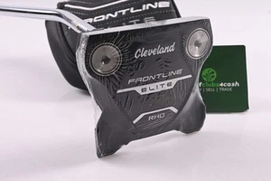 Left Hand Cleveland Frontline Elite RHO Single Bend Putter / 34 Inch - Picture 1 of 7