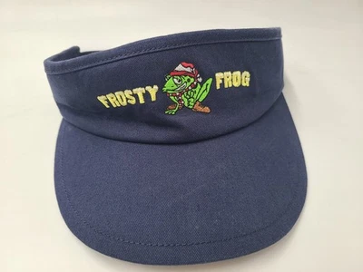 The Frosty Frog Café TaylorMade Golf Parasol Correa Ajustable Sombrero Gorra Azul Foto 1 de 4