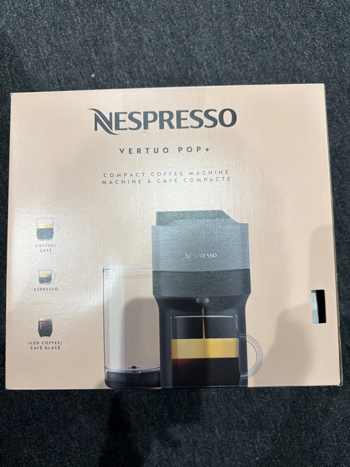 Cafetera y cafetera espresso Nespresso Vertuo Pop+ Deluxe, nueva en caja Foto 1 de 1