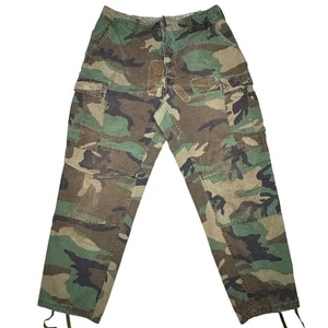 Pantalones cargo camuflados militares ejército tácticos utilitarios pantalones parcheados medianos - Imagen 1 de 7
