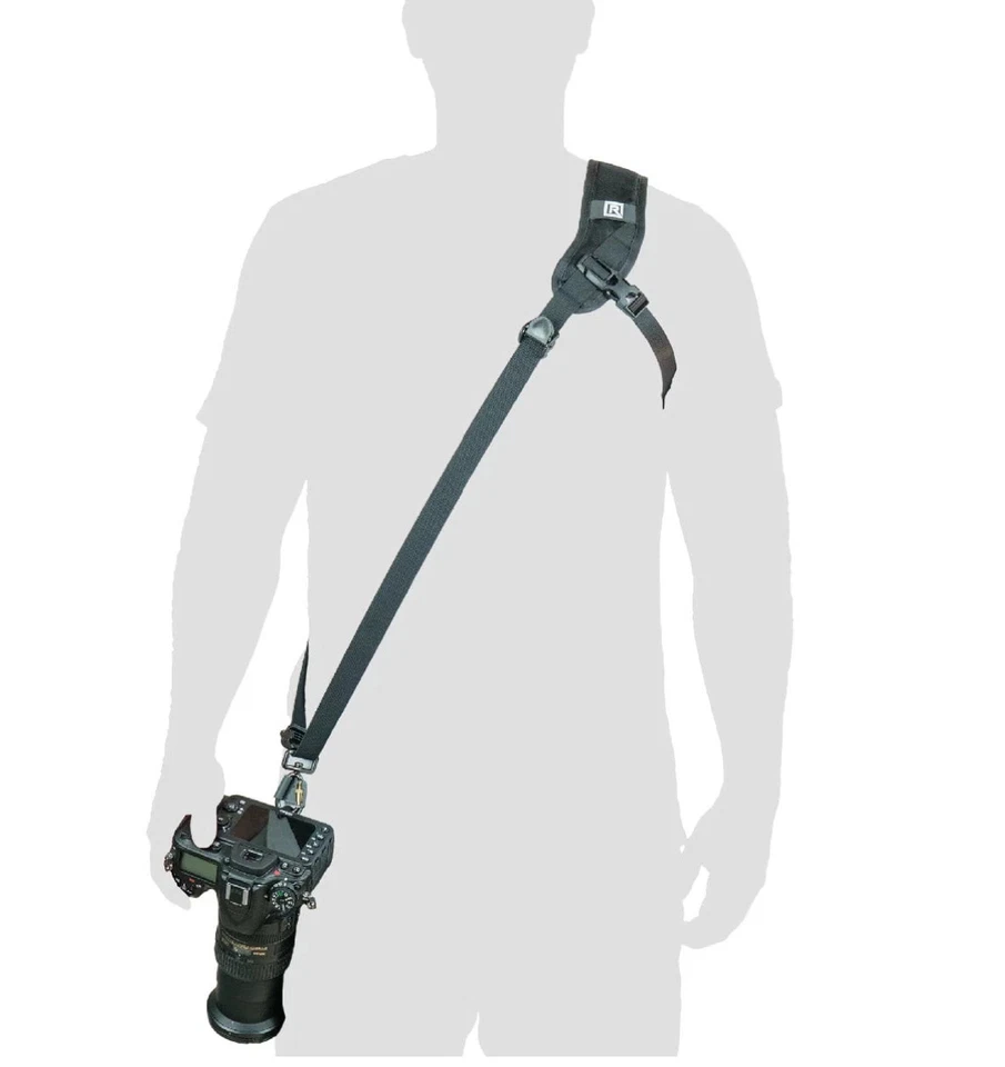 Correa para cámara BLACKRAPID Sport Breathe 361005 con honda lateral derecho. Caja abierta Foto 1 de 4