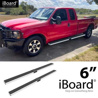 APS Board Wheel to Wheel Silver Fit Ford F250 F350 Super Cab 6.5ft Bed 99-16 - Изображение 1 из 4