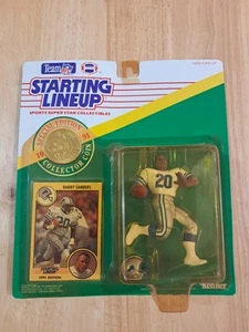 Vintage Detroit Lions Figure Barry Sanders NFL Football Starting Lineup Kenner - Picture 1 of 6