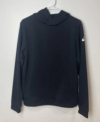Sudadera con capucha negra mediana para hombre ASICS Foto 1 de 4