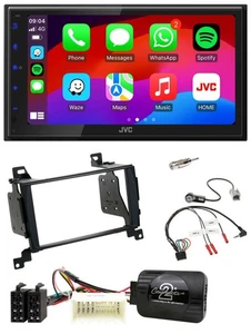 JVC Bluetooth 2DIN Lenkrad DAB USB Autoradio für Hyundai Santa Fe 07-12 - Bild 1 von 12