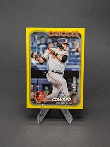 2024 Topps Update Series - Rookie Debut Colton Cowser #US72 Yellow (RC) - Imagen 1 de 2