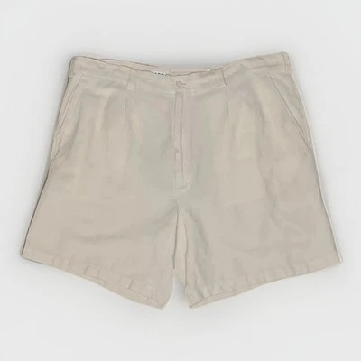 Pantalones Cortos Chinos CUBAVERA Beige Tostado Mezcla de Lino 9" Entrepierna Para Hombre Talla 44 Minimalista Foto 1 de 4