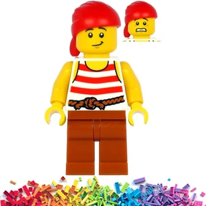 ☀️ New LEGO™ - Pirate Red Head Wrap White Minifigure From 31109 Minifigures - Picture 1 of 1